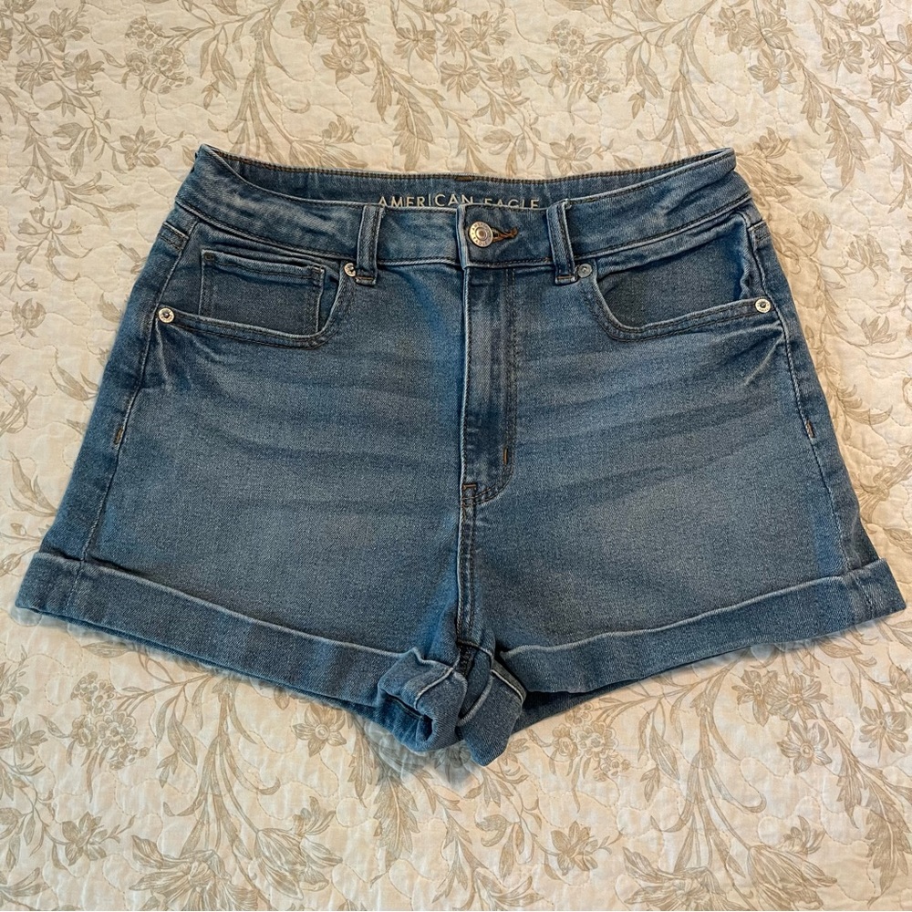 American Eagle High Waist Jean Shorts